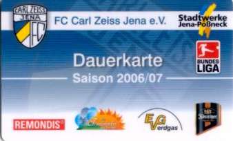 Programm 2 FC Augsburg BL 2006/07 FC Carl Zeiss Jena 