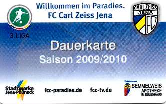 Jahreskarte 2009/10